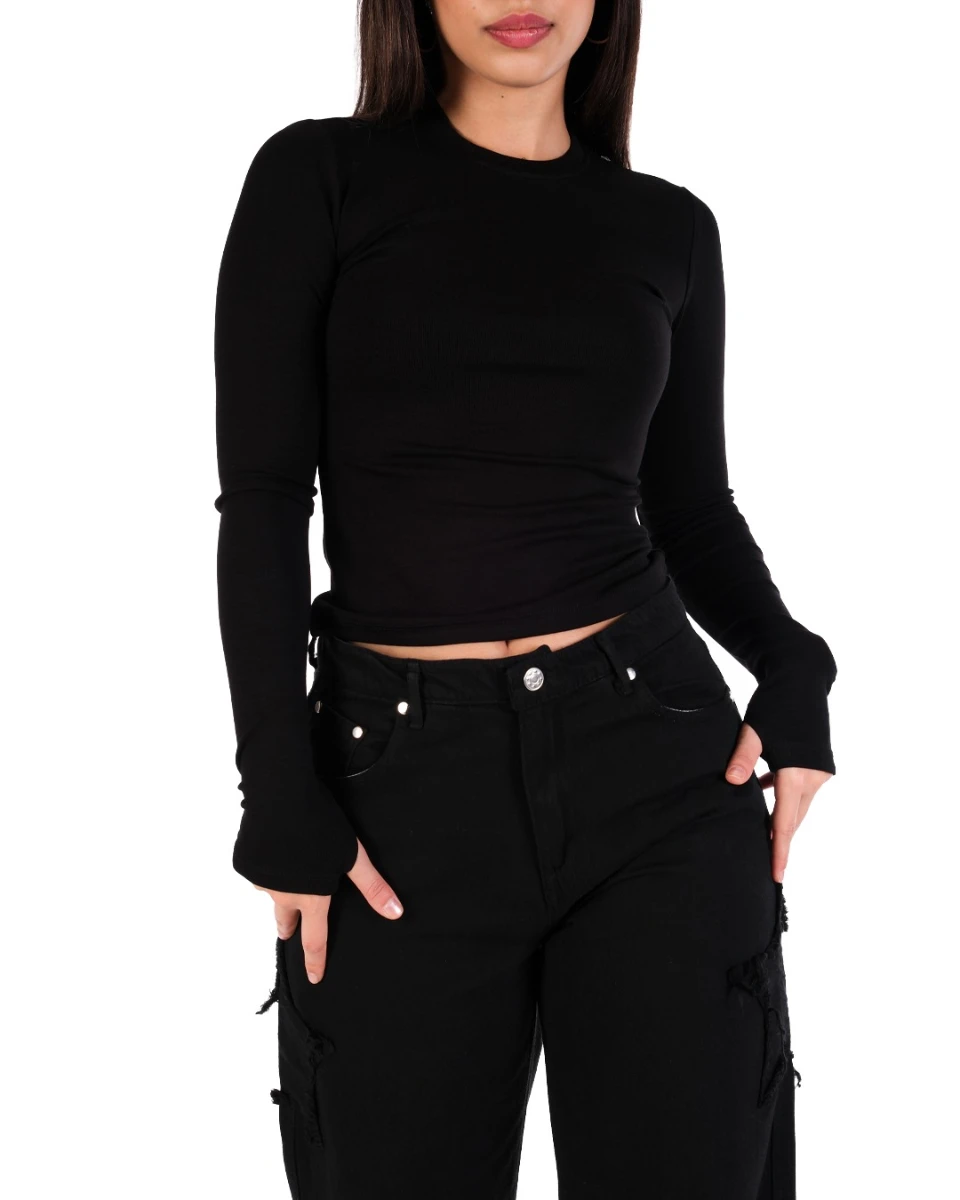 KOT PARMAK BODY KOMBİN - SİYAH