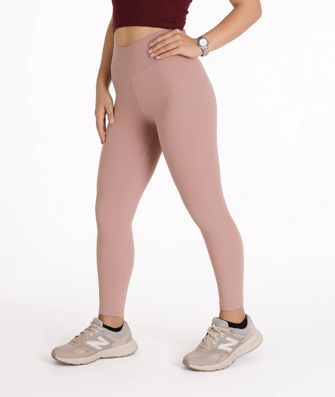 DALGIÇ KUMAŞ  ŞARDONLU TAYT - BEJ