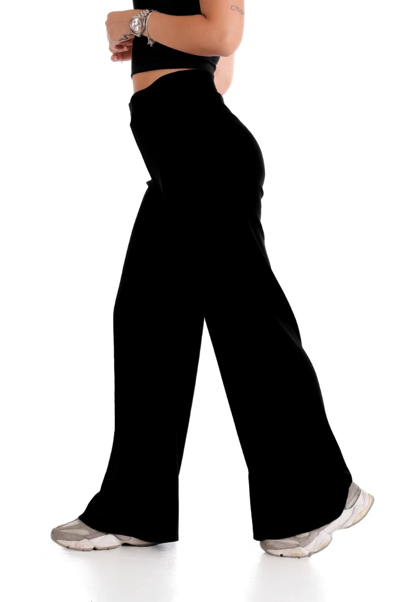 Tek Alt Pantolon ÇIMALI modal - SİYAH