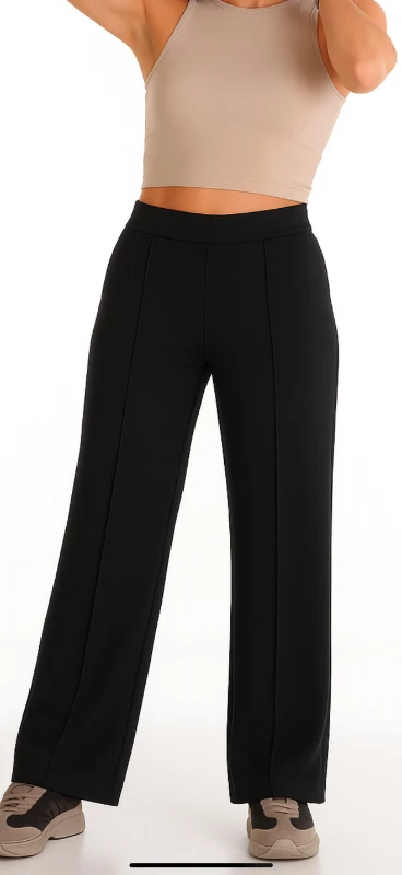 Tek Alt Pantolon ÇIMALI modal - SİYAH